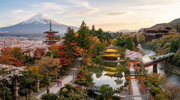 Top 5 des sites touristiques au Japon : Un mélange de tradition et de modernité